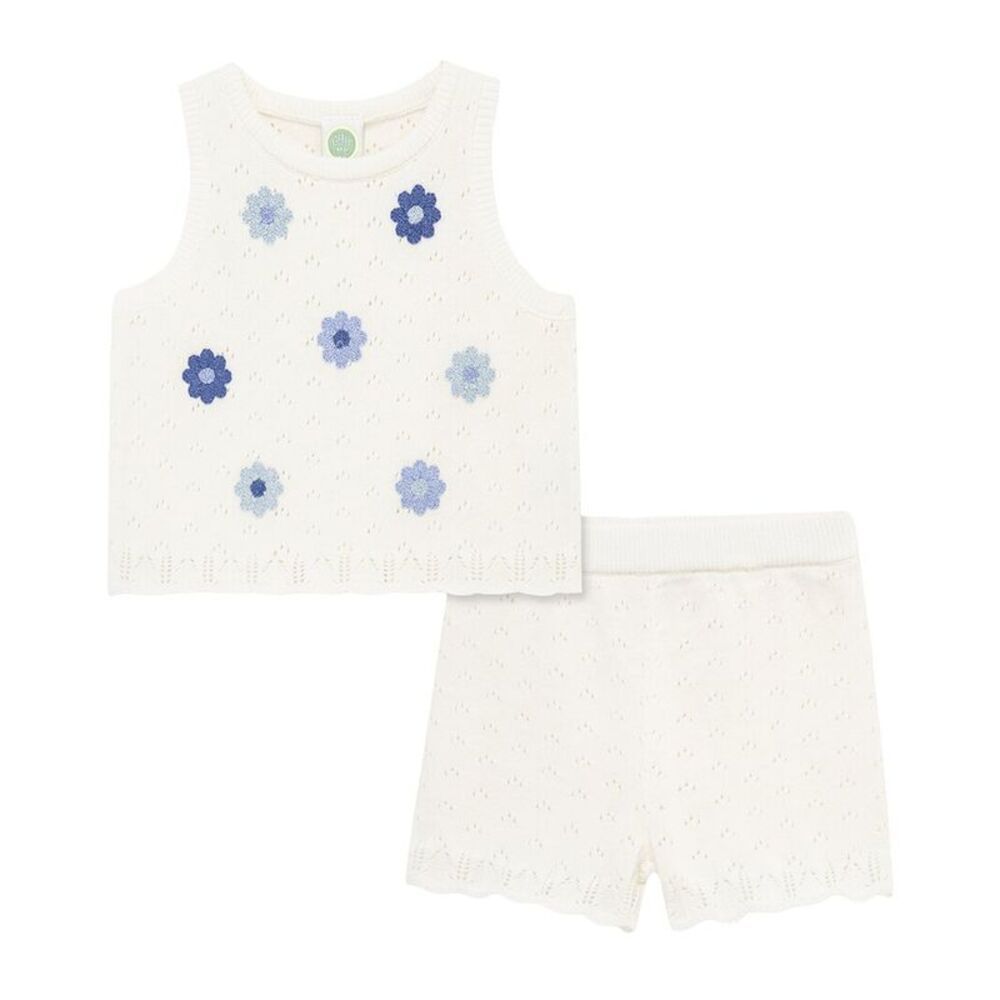 Little Me  Daisy Pointelle Set